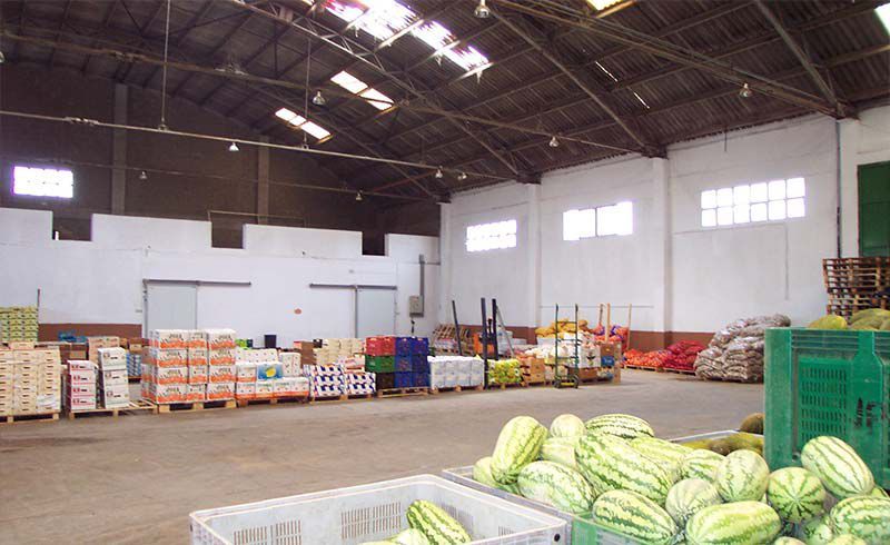 Interior de nave industrial