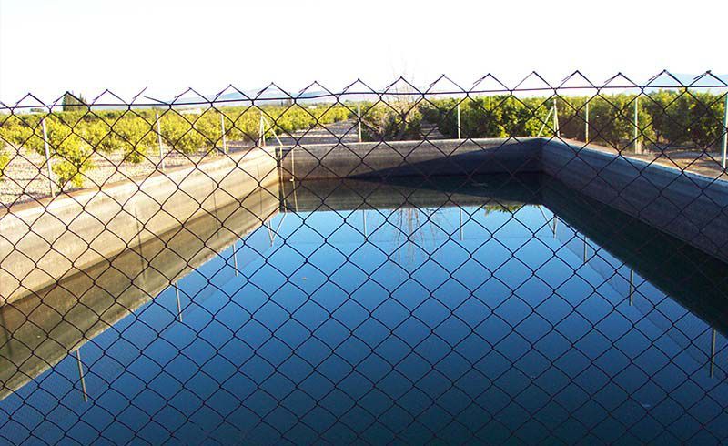 Depósito de agua para agricultura