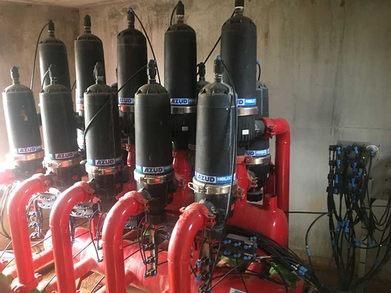 Equipo para filtraje de riego