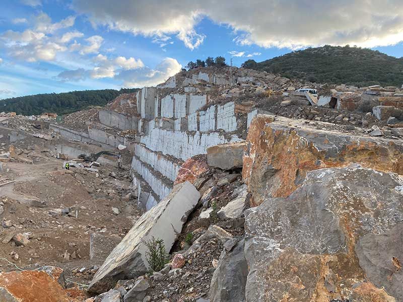 Cantera de mármol